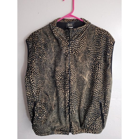 Equine Textiles Animal Print Vest Size M - Picture 1 of 4